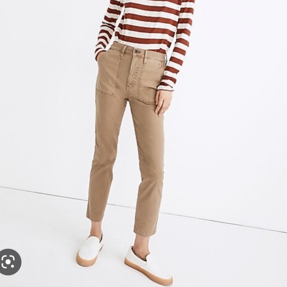 Madewell Fatigue Khaki Pants